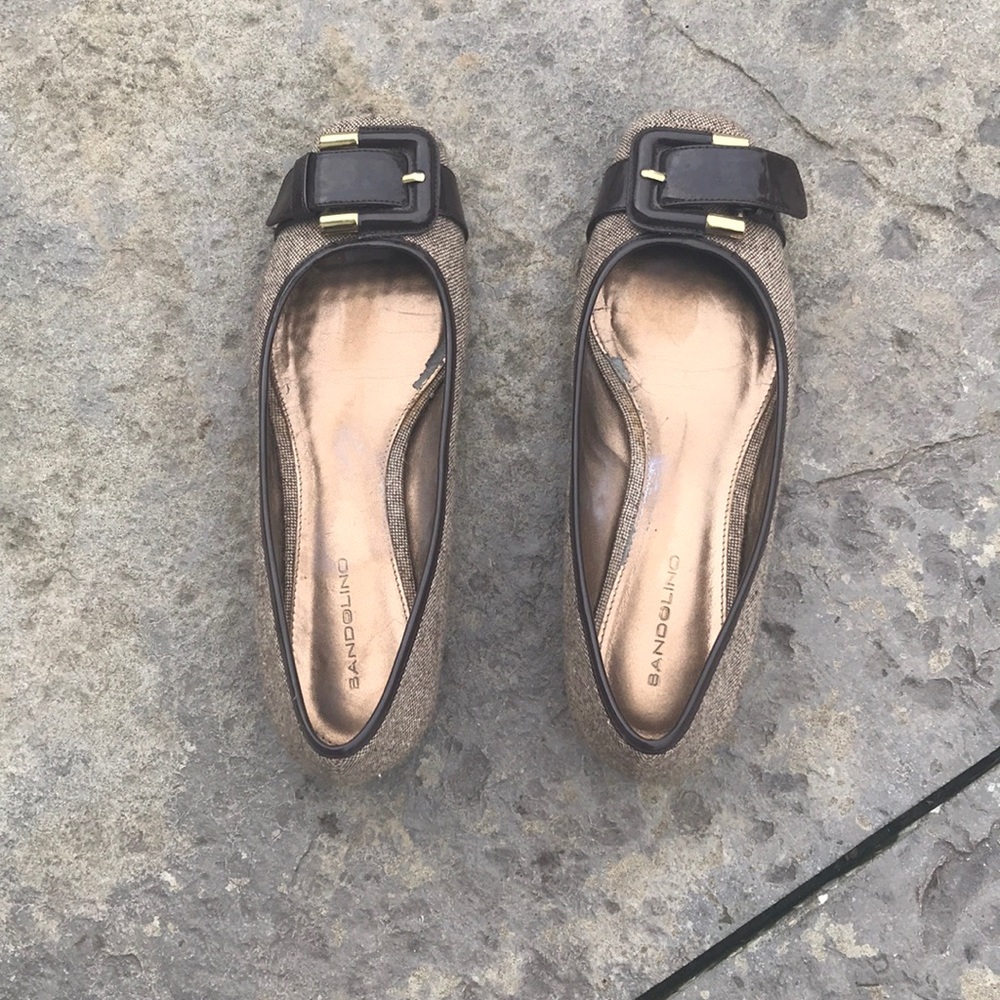 Brown flats.